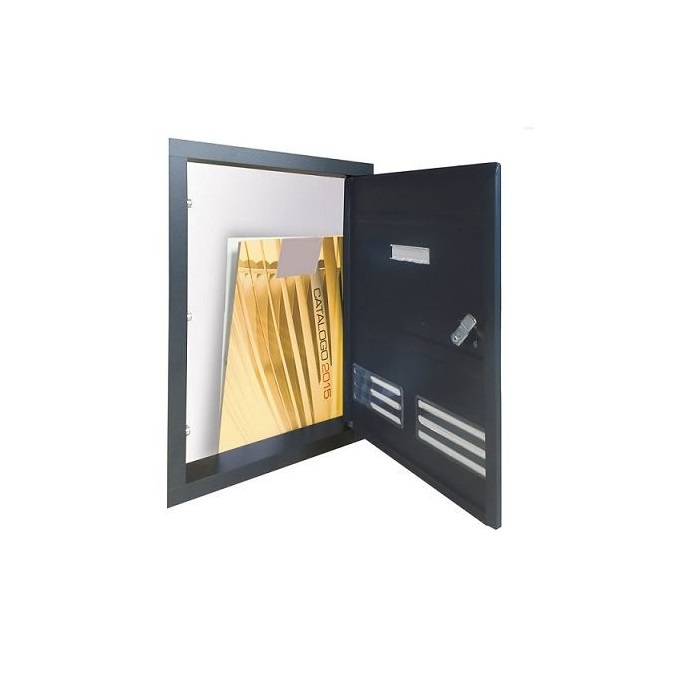 Sportello da  incasso SC2  Ghisa  H 40 cm x 29 cm Alubox