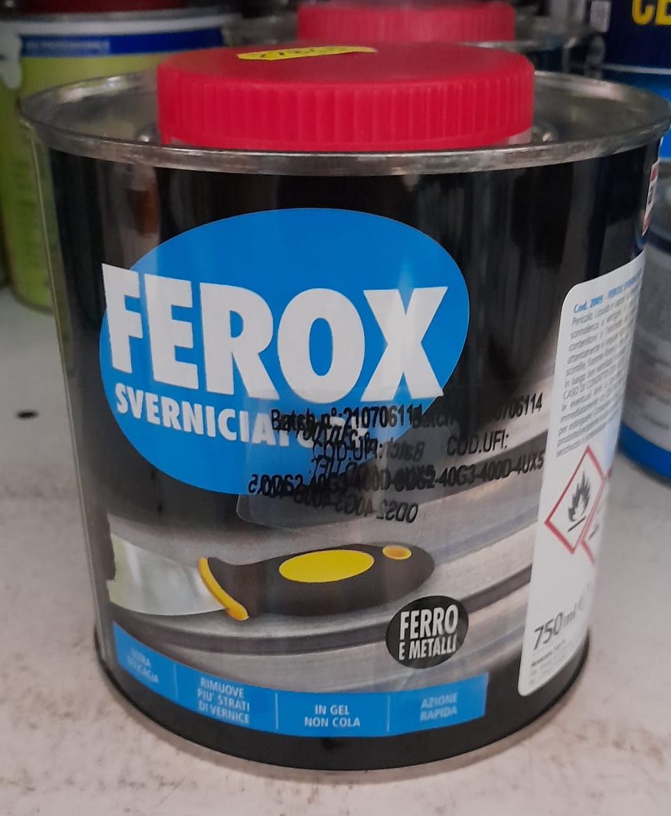 Sverniciatore per ferro e metalli 750 ml Arexon