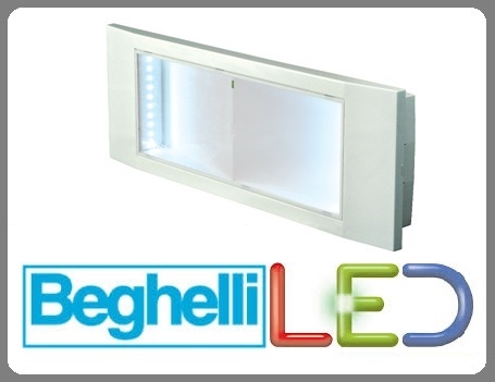 Plafoniera di emergenza LED Beghelli 1499 litio