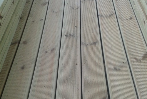 Decking pavimento per esterno in Pino impregnato spessore 20 mm