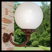 Lanterna Orione 25cm rame antico
