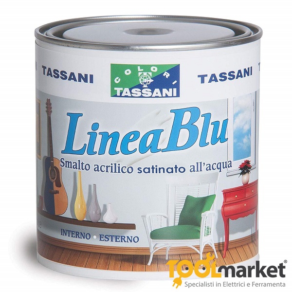 Tassani Linea Blu - Smalto Acrilico all'acqua 2,5lt