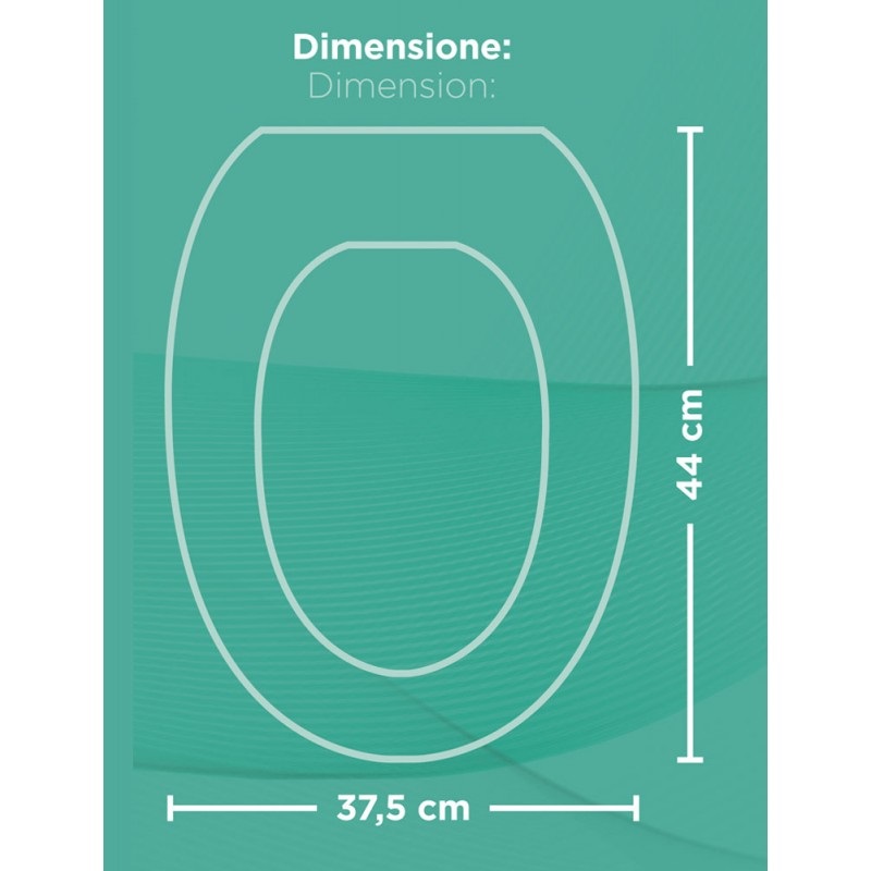 Copriwater sedile  universale 