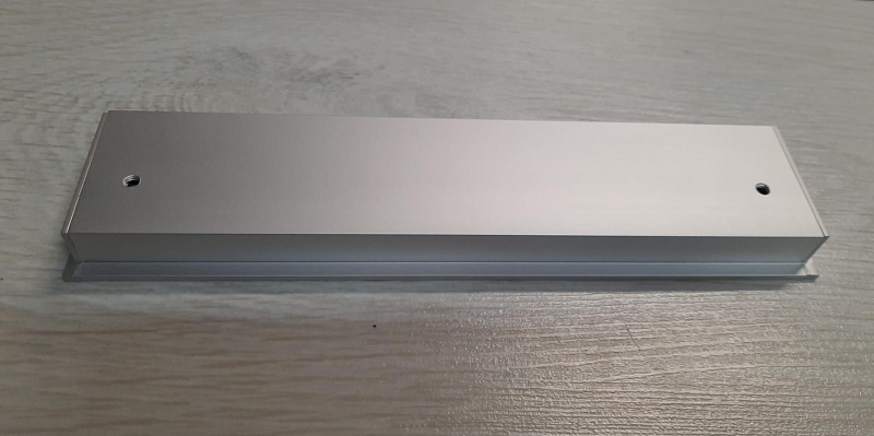 Maniglia ad incasso rettangolare bologna Emuca 160mm 9292262