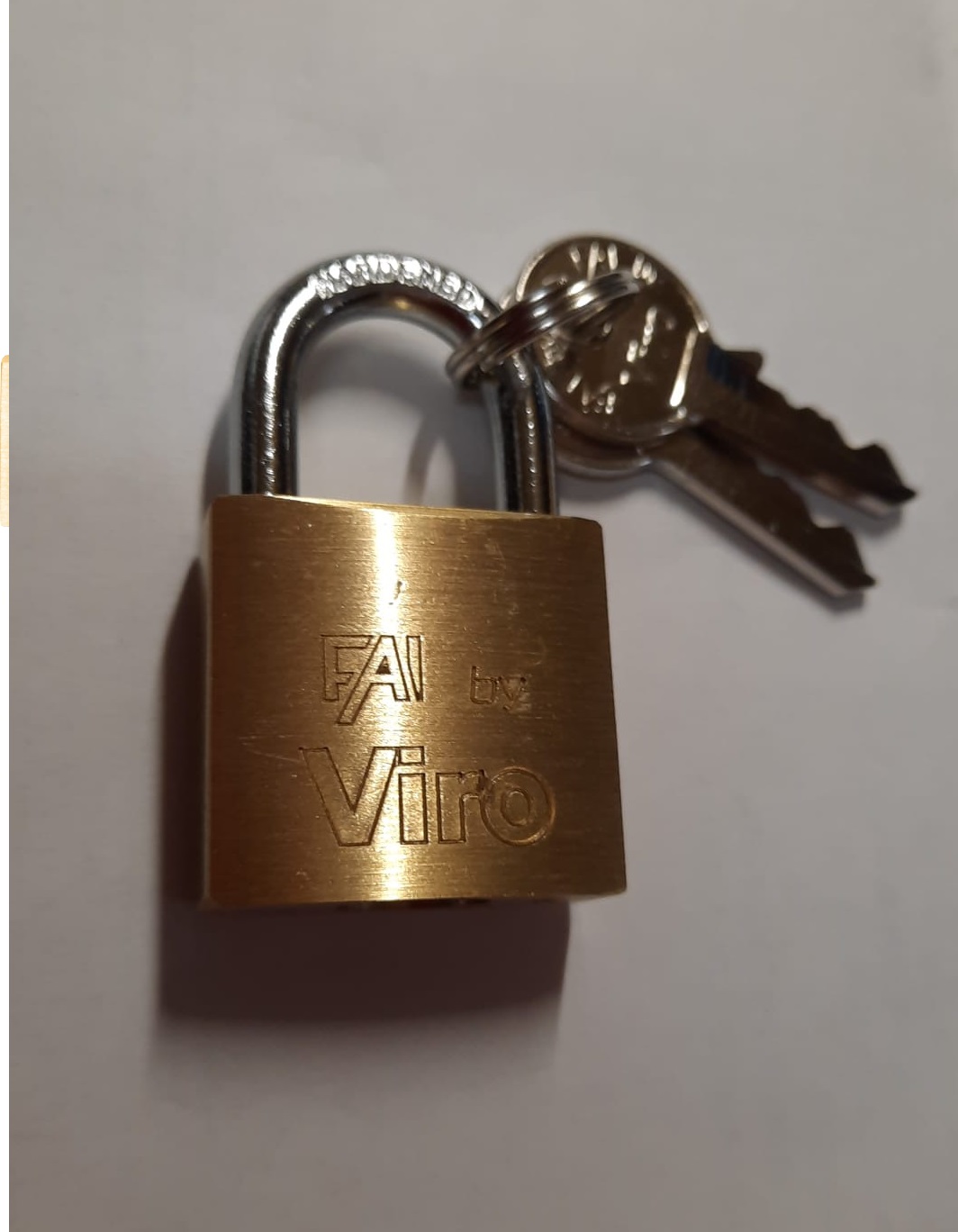Lucchetto ottone Viro 30 KA 