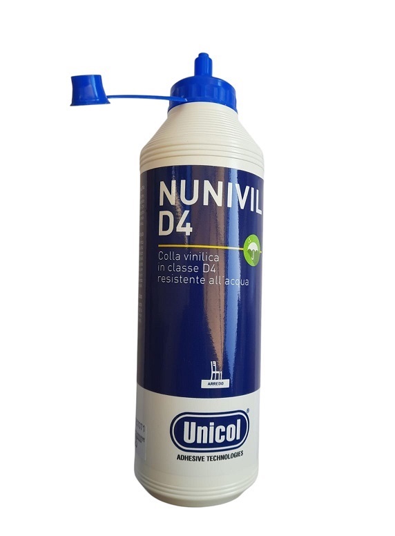 Colla nunivil D4 da gr 500 per esterni Unicol