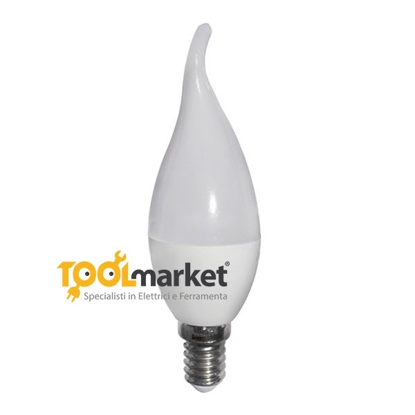 Lampada led fiamma 6w E14