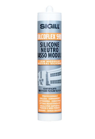 Silicone neutro trasparente Silcoflex 590 Sigill