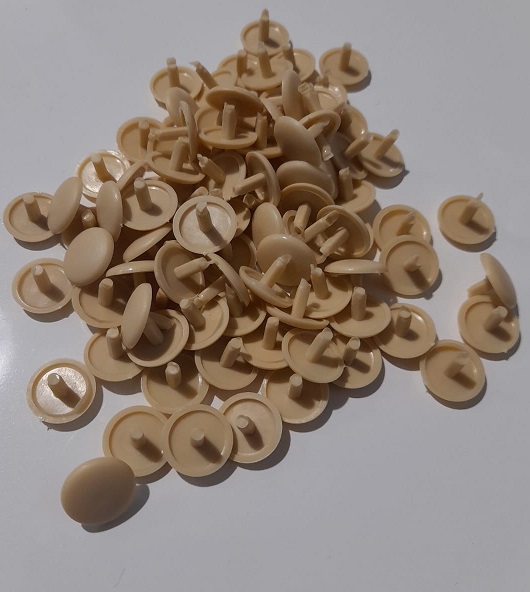 tappi copriviti plastica Ø 12mm conf da 100 pz