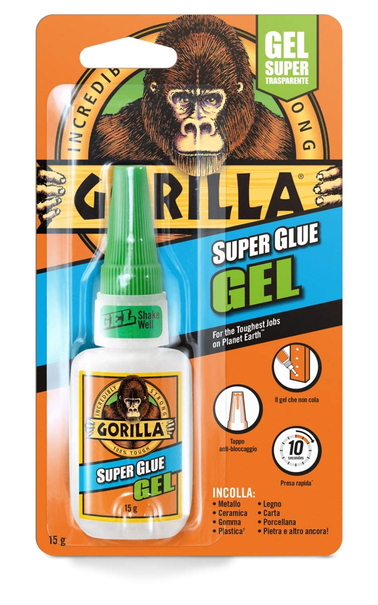 Supercolla gel trasparente da 15g - GORILLA