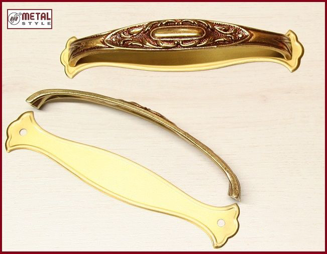  Maniglia per mobile patine' int 128 mm 183301280054