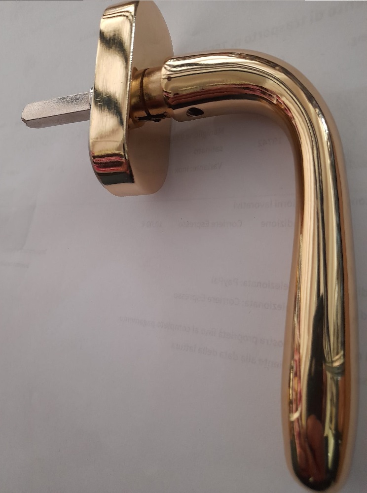 maniglia DK Amalfi ottone lucido