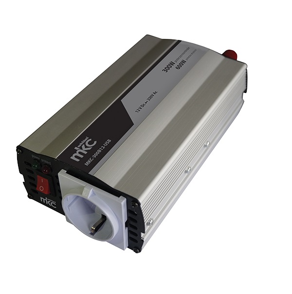 Inverter r 12dc 230vca 300w softstart onda sinusoidale modificata Melchioni