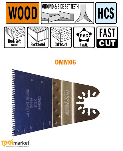 Lama multiutensile OMM06 68mm CMT