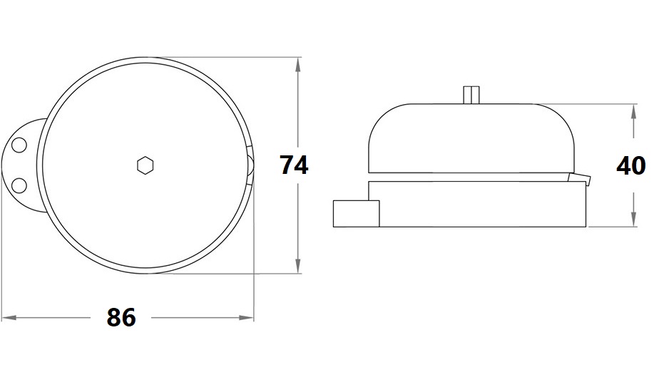 Suoneria elettrica esterna 220 v 