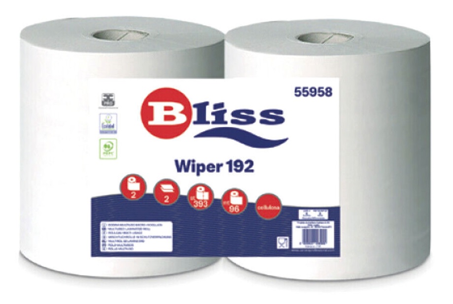 Carta pura cellulosa 800 strappi Bliss 55958