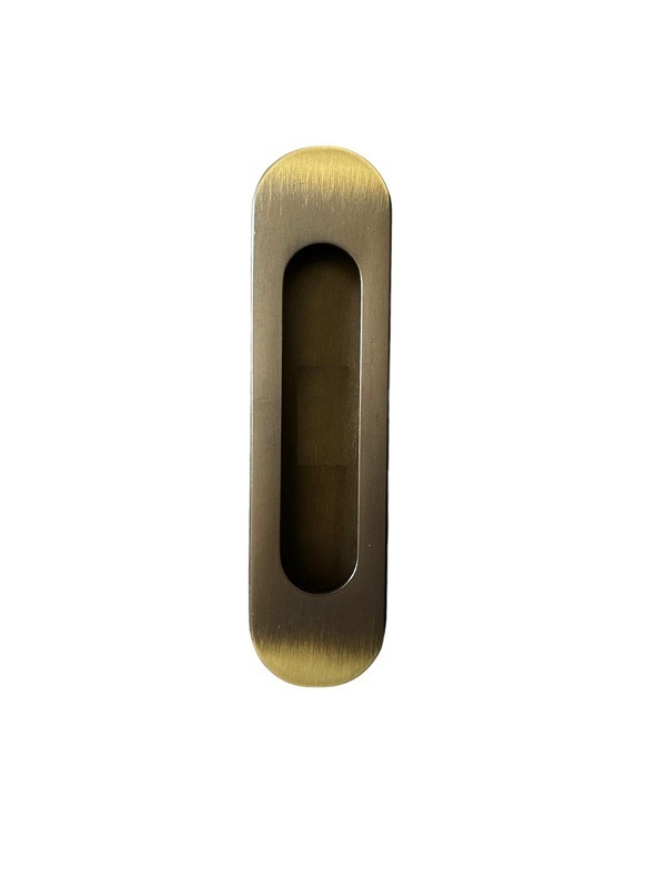 Maniglia incasso Colombo cd 511 bronzo cieco senza foro chiave