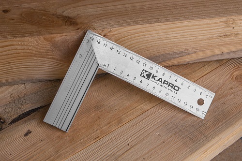 Squadra falegname in acciaio da 30 cm 307-30 Valex