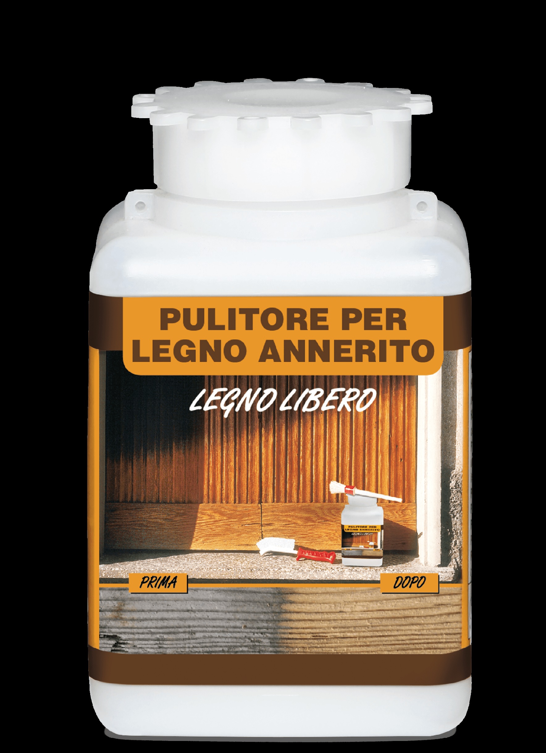 Pulitore per legno annerito VELECA libero legno