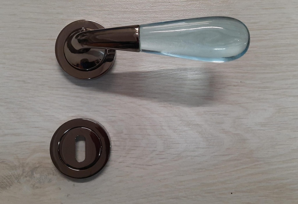 Maniglia per porta cristallo Gemma Kleis