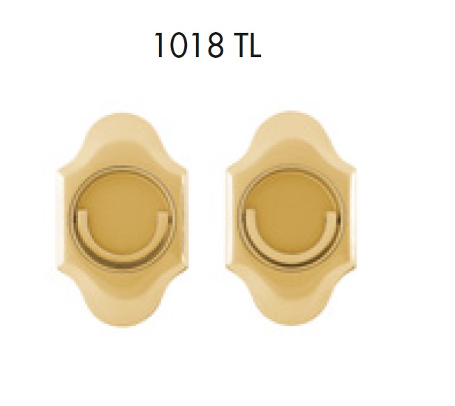 Kit Maniglia per porta scorrevole 1018TL oro lucido Mandelli