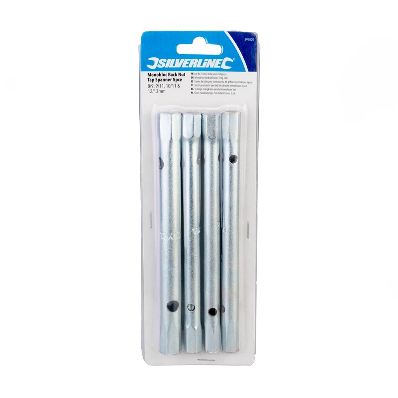 Set chiave a tubo da 5 pz 8/9, 9/11, 10/11, 12/13 mm TOOL