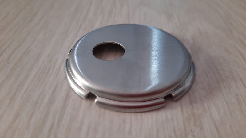 Inserto 4015 XCS Ø46 piano codolo cilindro cromo sat per 4300/4350/4506/4509/4556/4770