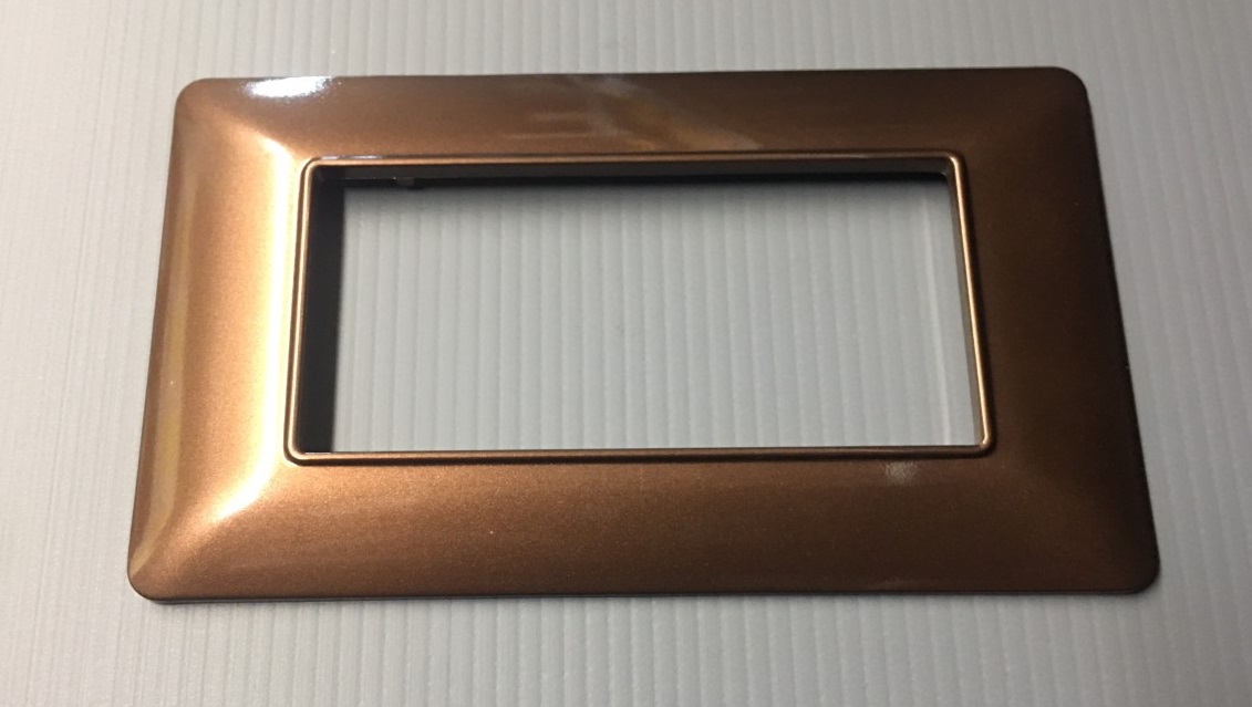 Placca bronzo 4 moduli MAPAM