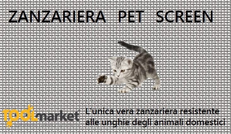 Rete zanzariera Pet Screen altezza cm152