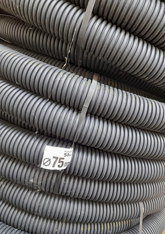 Tubo cavidotto corrugato  da 50 MT