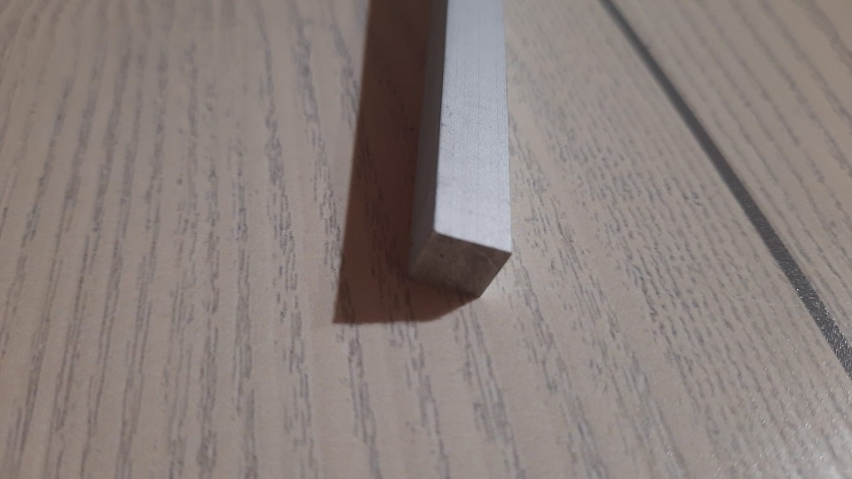 Profilo alluminio pieno tondo e quadro da 2 mt