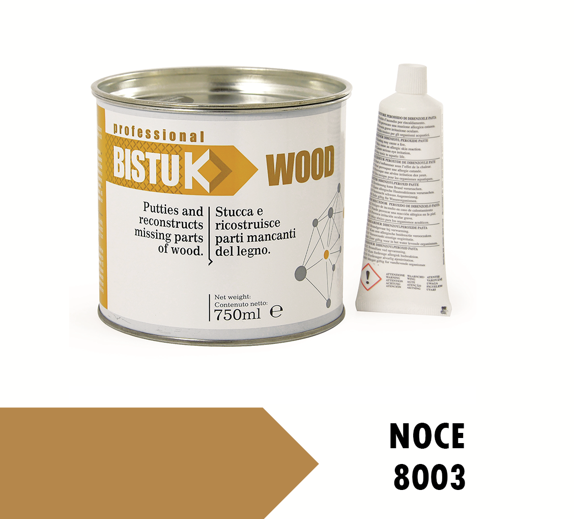 Stucco legno bicomponente Bistuk 750 ml