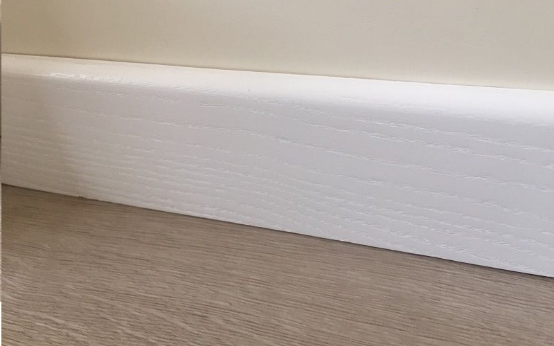 Battiscopa legno 70mm in vari colori da 240 cm