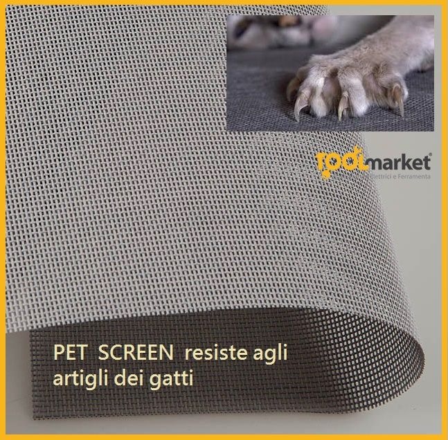 Rete zanzariera Pet Screen altezza cm152