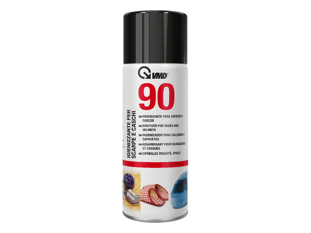 Igienizzante spray per caschi e scarpe 90 da 400ml - VMD
