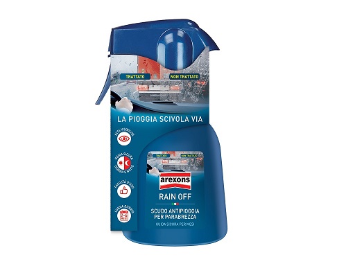 Arexons Rain Off antipioggia parabrezza spray ml 200