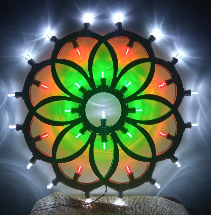 Telaio per Luminaria in FOREX Sag. 42 Diametro mm 590