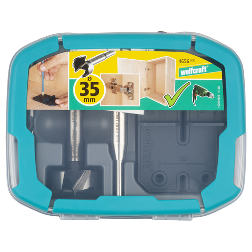 Set di montaggio per cerniere, Ø 35 mm, 5 pz. 4656000