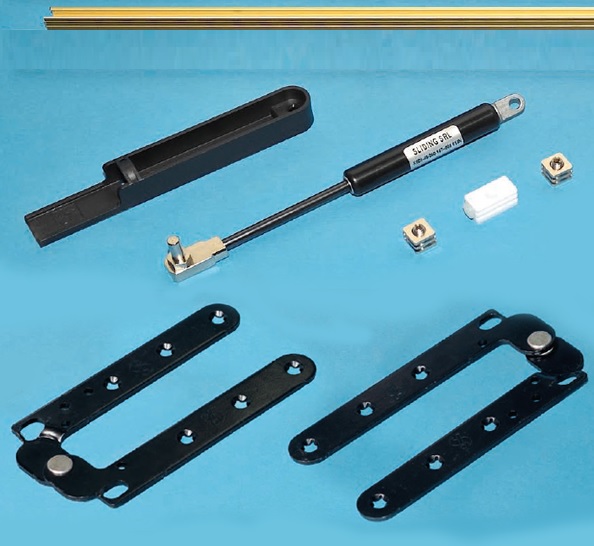 Kit  porte a libro a battente Nibbio Sliding 1007703AU