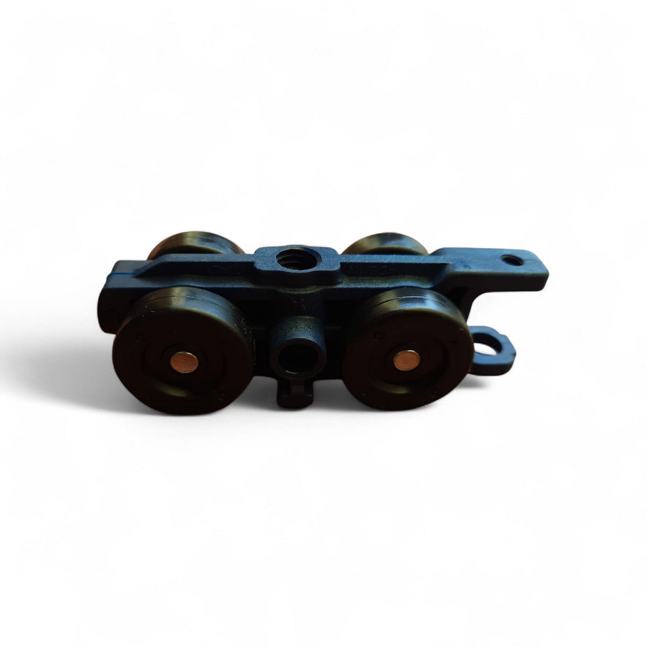 Kit per porta scorrevole binario + carrelli  DRAGON BLU Sliding