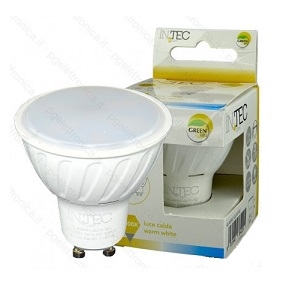 Lampada faretto GU10 LED 9w InTec Light