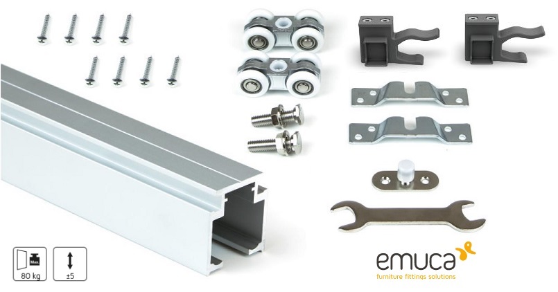 Chiusura magnetica per ante - Emuca