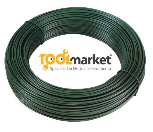 Filo in ferro plastificato ø 2.7 da 100 ml ca 