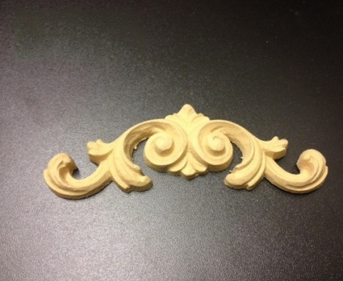 Fregio in pasta di legno 4132 mis 130mm x 45mm