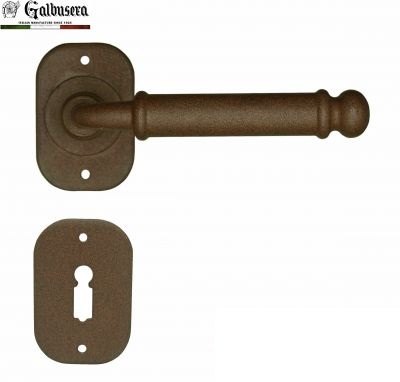 Maniglia per porta in colore KORTEN modello LISBONA art.2105 - GALBUSERA