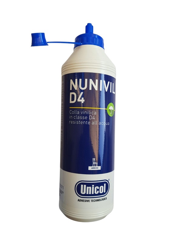 Colla Nunivil D4 da 0.5 kg per esterni Unicol