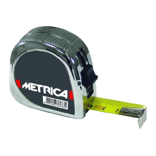 Metro flessibile 5 mt autobloccante Metrica da 25 mm