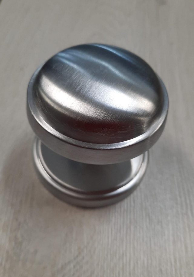 Pomolo per porte cromo satinato  Blindo 70 Cottali