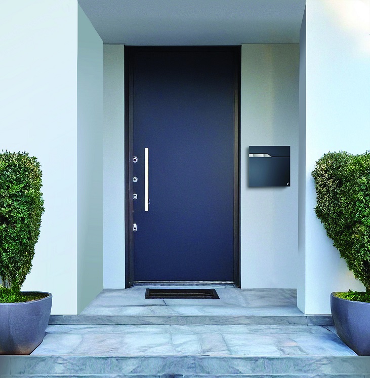 Cassetta postale Nettuno color GHISA Alubox