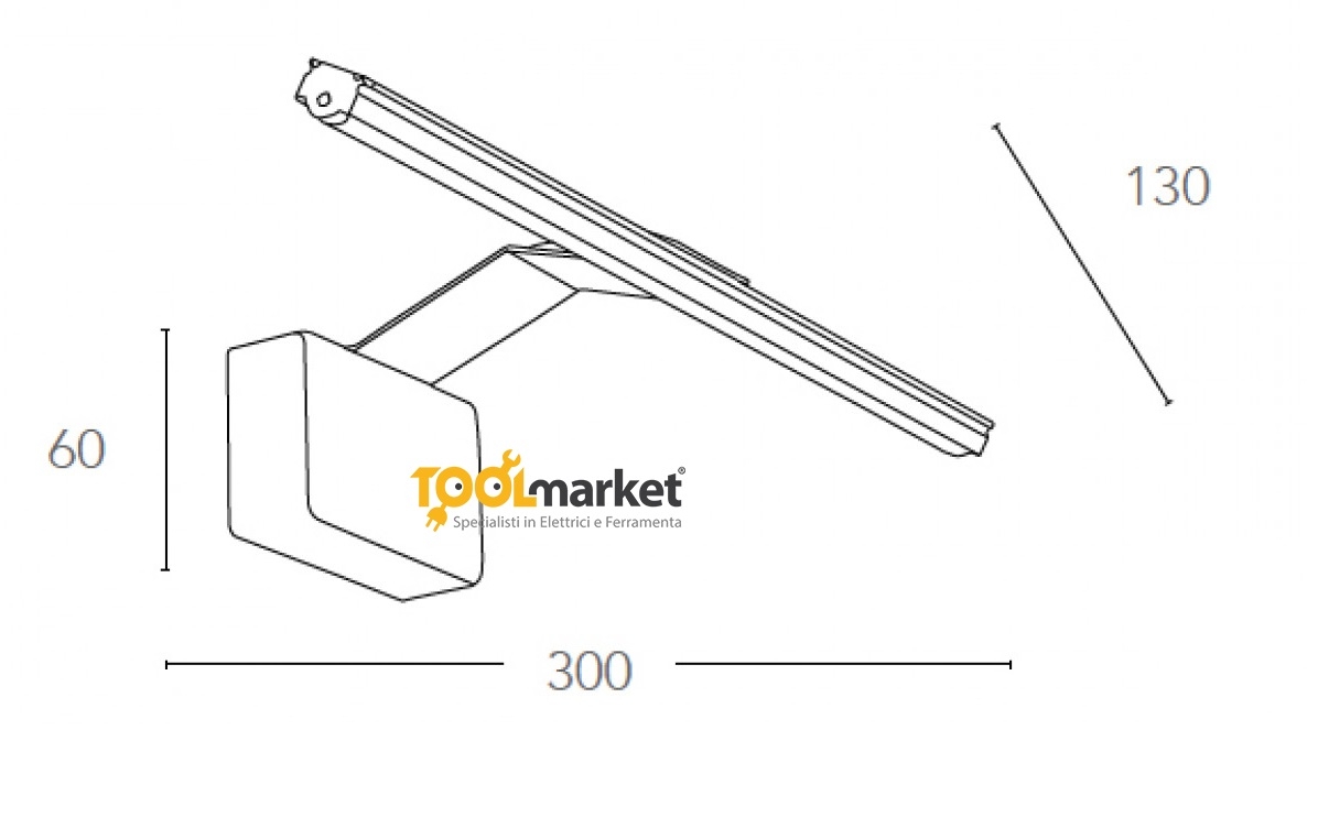 Applique a led 5 w per interno